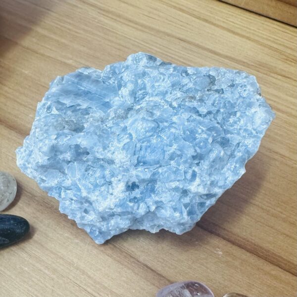 Blue Calcite 600-700gm