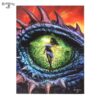 Small Behold The Basilisk Canvas by Alch - Image 2