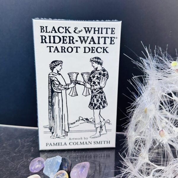 Black & White Rider Waite Tarot Deck