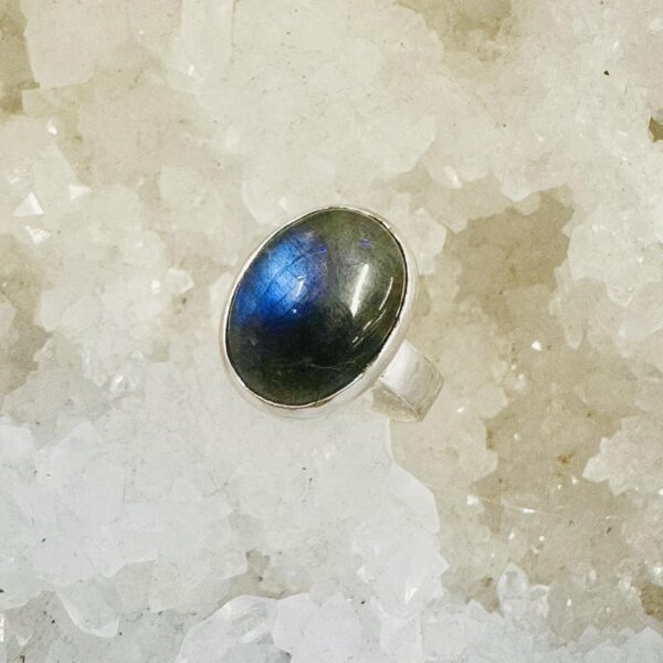 Labradorite Ring Sz 7