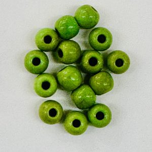 4mm Howlite Green
