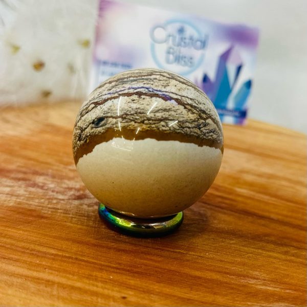 Picture Jasper Sphere 5cm