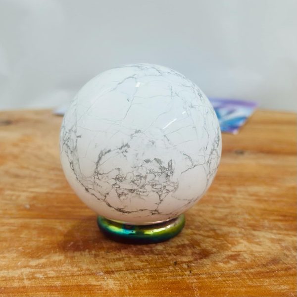 White Howlite Sphere 6cm