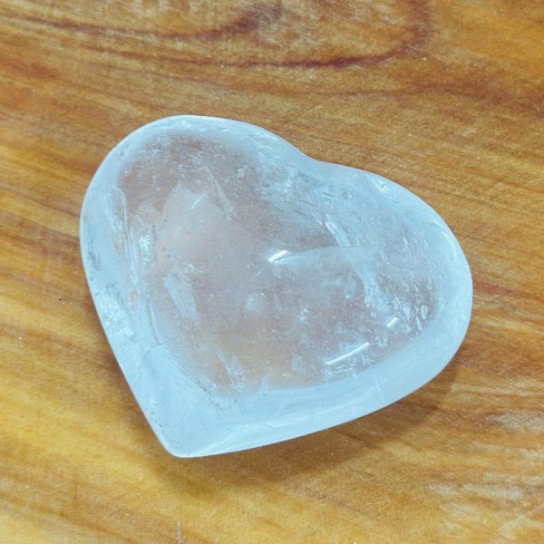 Clear Quartz Heart 5cm