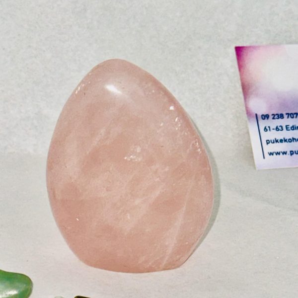 Rose Quartz Freeform 8cm