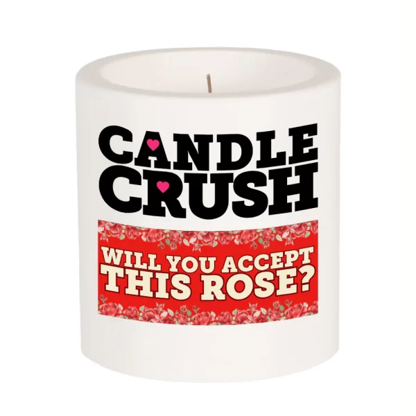 Will you accept this rose? Candle