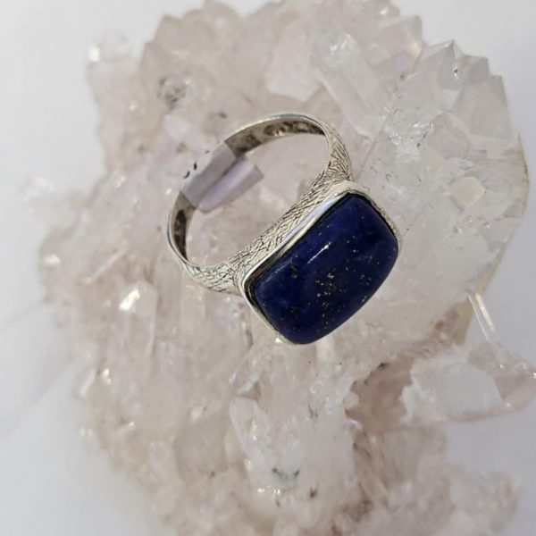 Lapis Lazuli Rectangle Ring