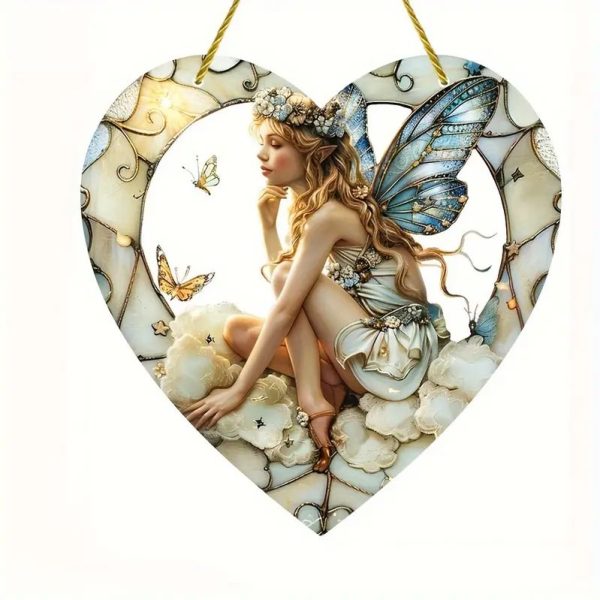 8cm Acrylic Fairy Sun Catcher