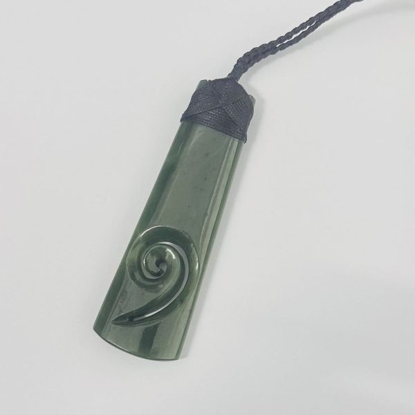NZ Greenstone Toki w Koru