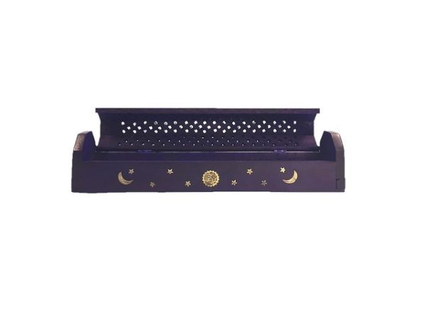 Purple Sun Moon Incense Box