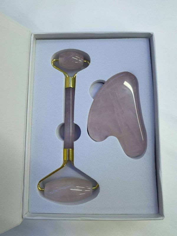 Rose Quartz Gua Sha/Roller