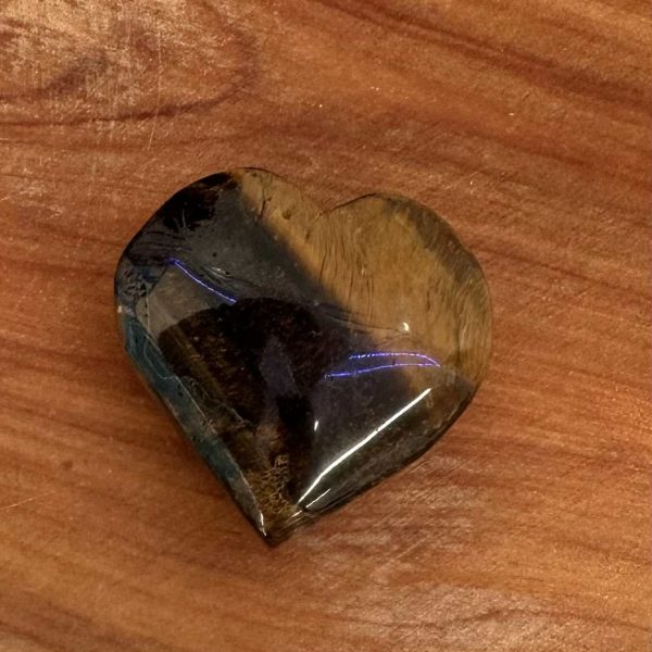 Tiger Eye Heart 5cm