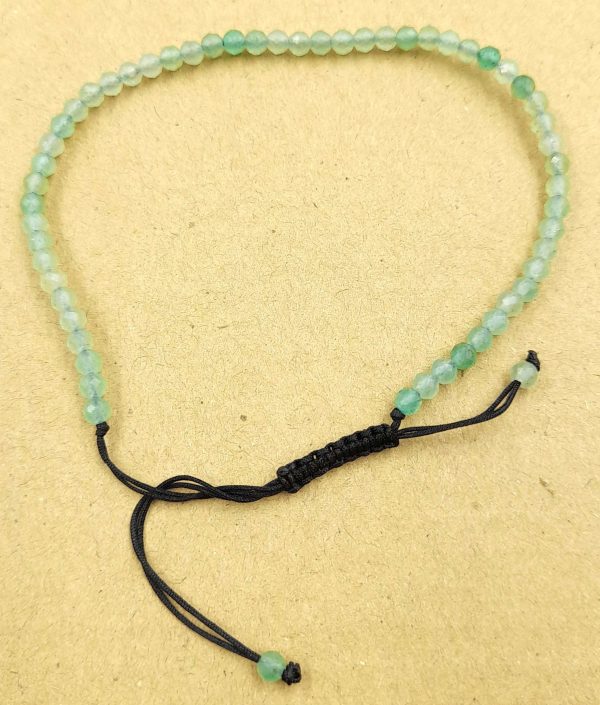 Green Aventurine Faceted Bracelet