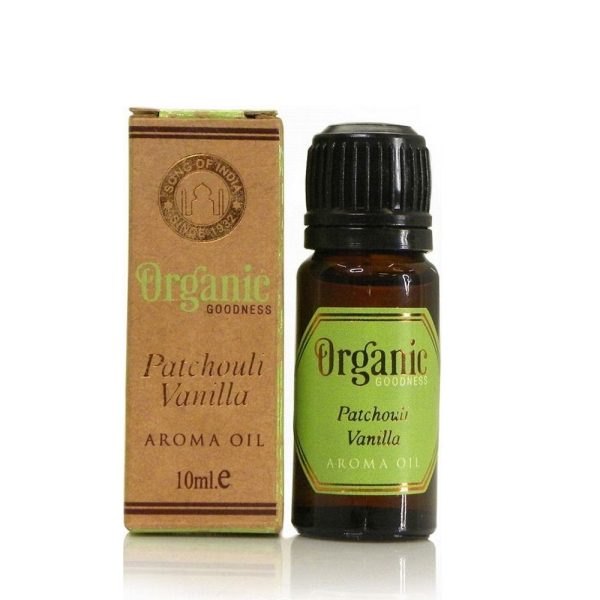 Aroma Oil Patchouli Vanilla Organic Goodness 10 ml