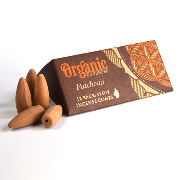 Organic backflow Cone - Patchouli