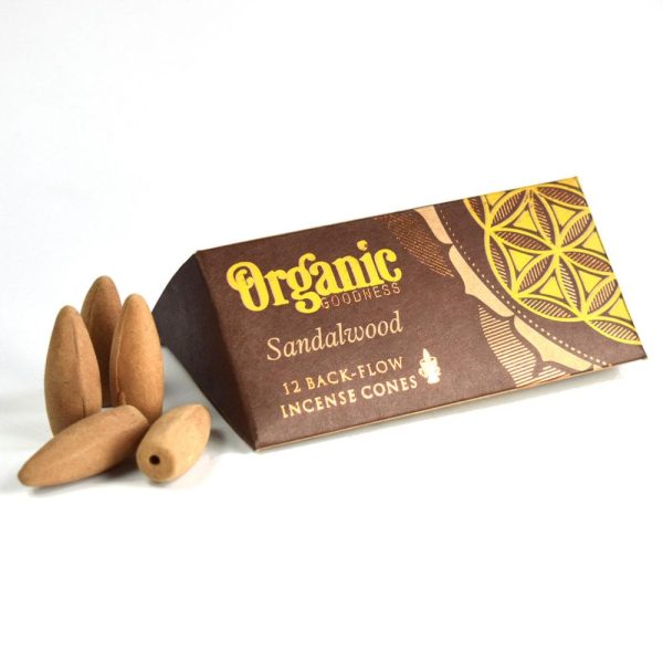 Organic backflow Cone - Sandalwood