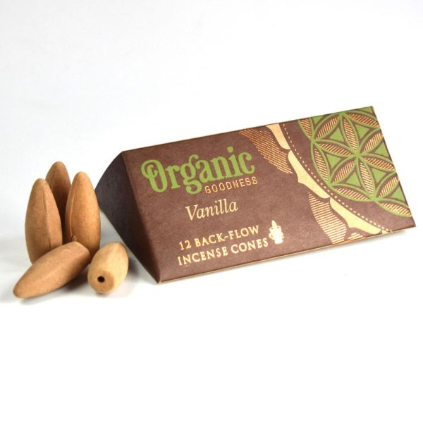 Organic backflow Cone - Vanilla