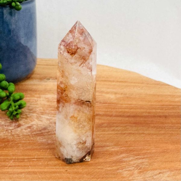 Strawberry Quartz Tower 9cm
