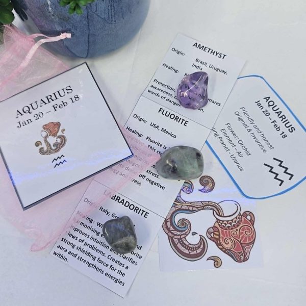Aquarius Crystal Pack