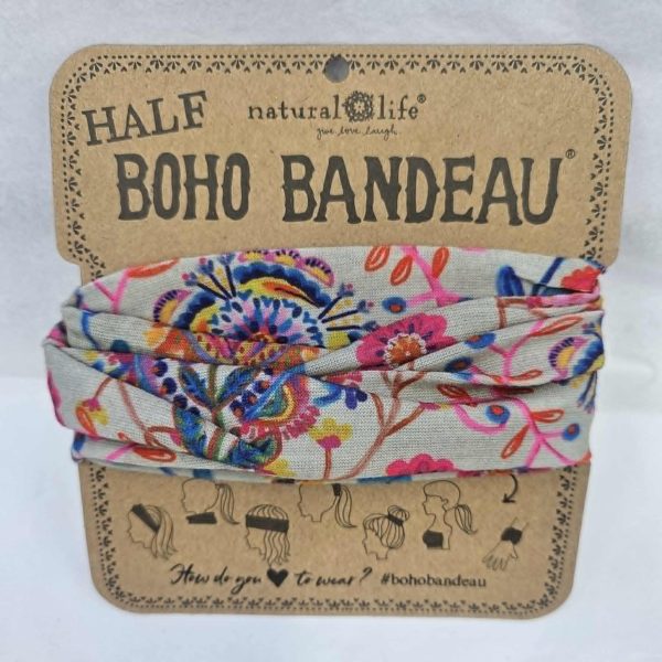 Boho Bandana 1/2 - Folk Cream
