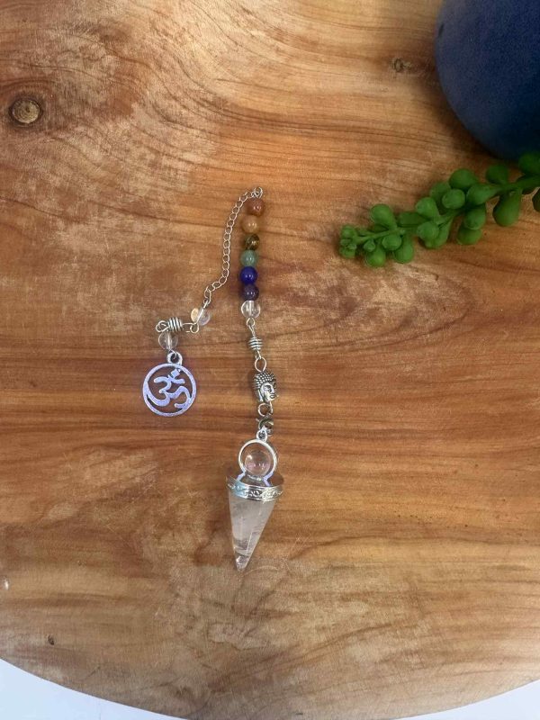 Clear Quartz Pendulum