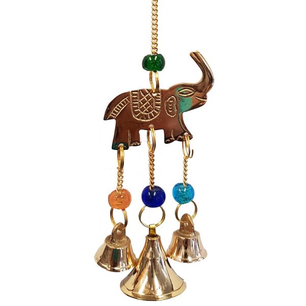 BELLS - Elephant with Beads 20cm