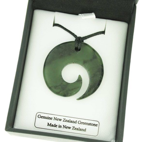 New Zealand Koru Pendant Boxed