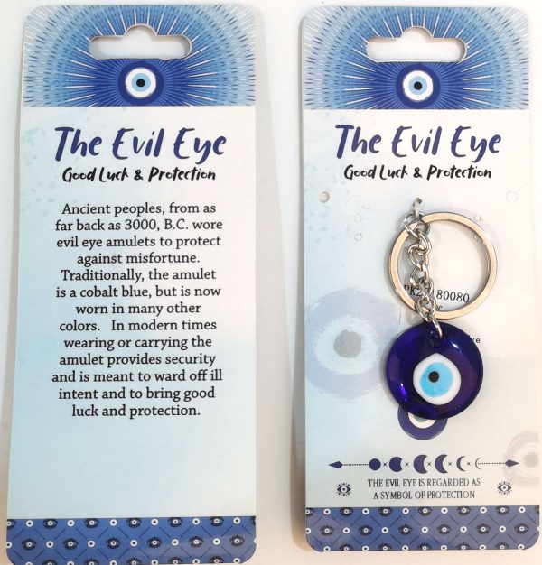 Evil Eye Keyring Circle