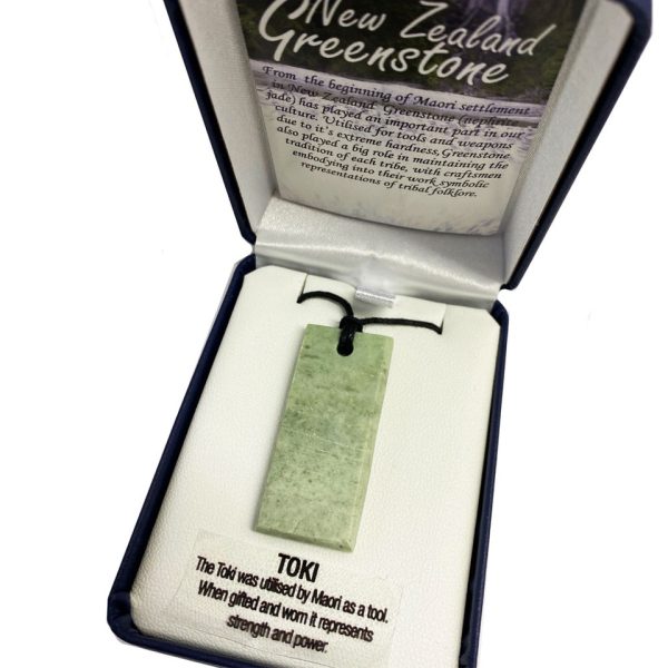 New Zealand Greenstone Pendant Toki