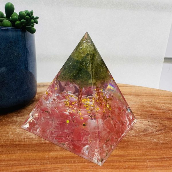 Rose Quartz Orgonite 8cm