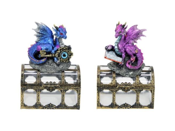 13.5cm Dragon on Clear Box