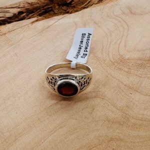 Garnet Ring sz US 8
