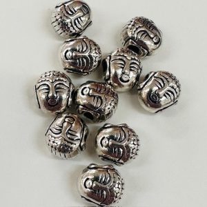 Buddha Beads Silver