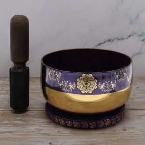 SINGING BOWL - Gift Set Purple 12.5cm