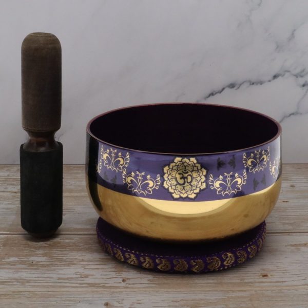 SINGING BOWL - Gift Set Purple 12.5cm