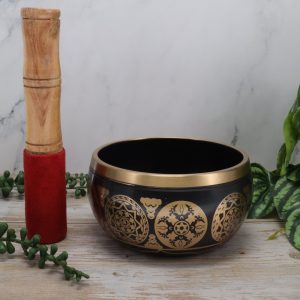 SINGING BOWL - Brass Buddha