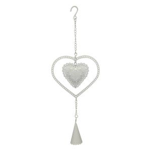 Country Chic Heart Hanger Bell