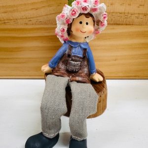Rose Head Lady Sitter