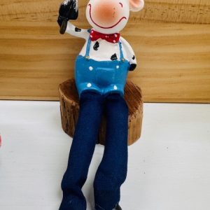 Blue Sitting Cow