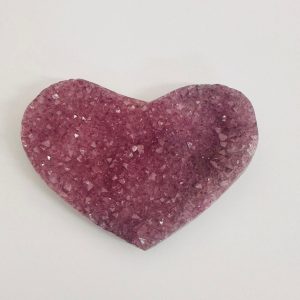 Amethyst Cluster Heart 10cm
