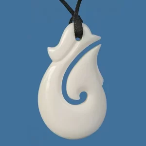 Bone Fish Hook Pendant
