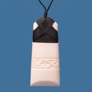 Bone Engraved Toki Pendant