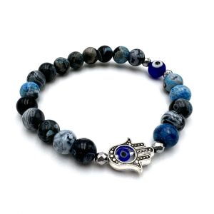 Hamsa Evil Eye Bracelet