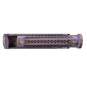 Sliding Purple Box Incense Burner 12 inch