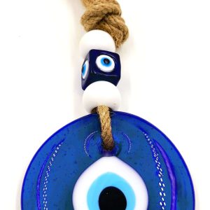 Turkish Glass Evil Eye Wall Hanging